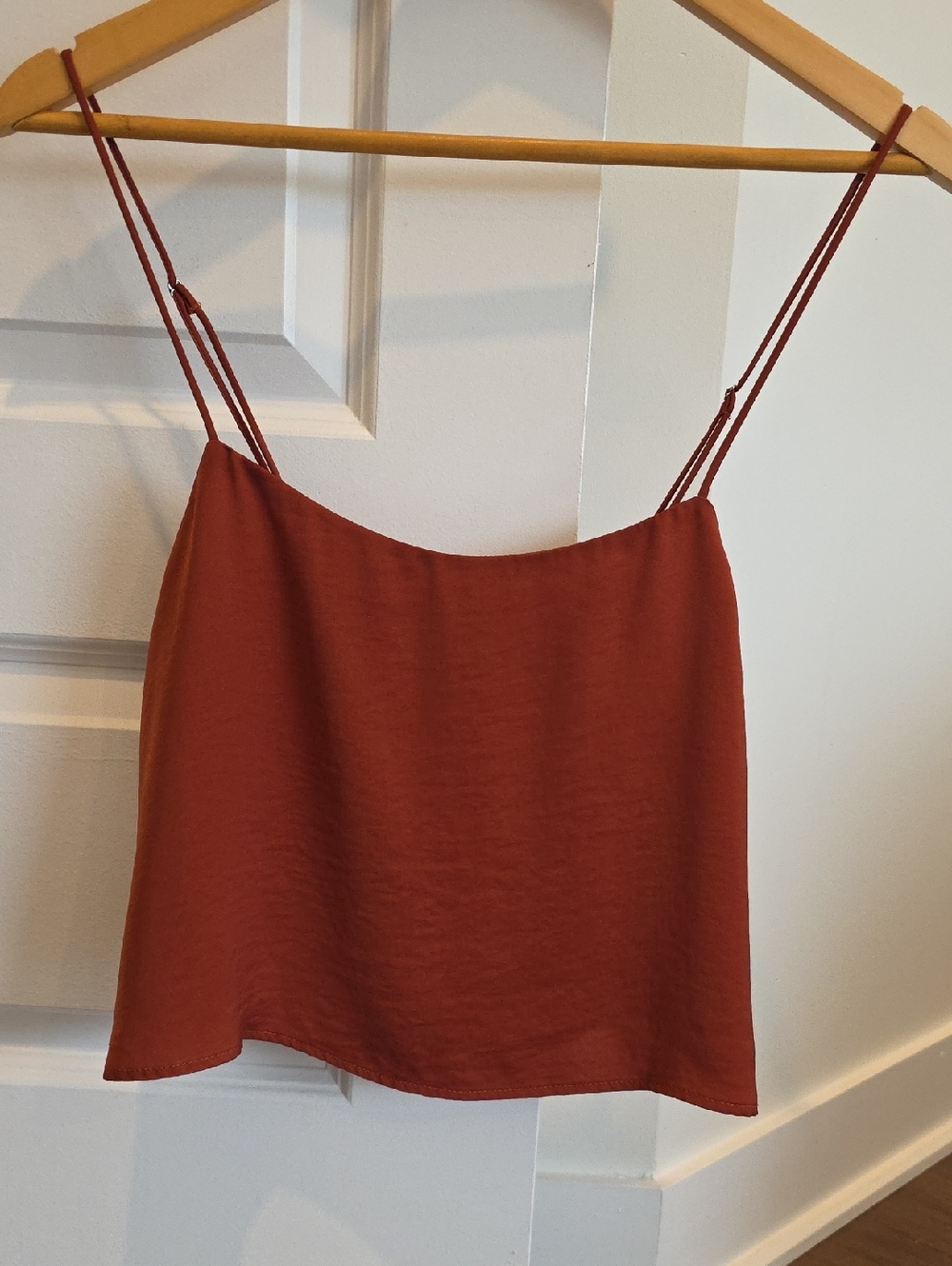 Dynamite Rust Orange Double-Strap Cami